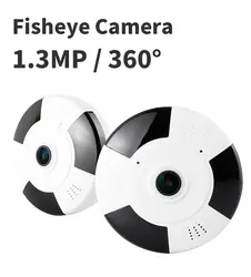 PUAroom бренд хит продаж 960 P 360 градусов рыбий глаз панорама WiFi Виртуальная реальность камера