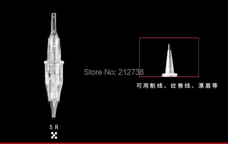 30 шт. Профессиональный высокого качества Перманентный макияж иглы 1R 3R 5R 5F картридж татуировки иглы для тату машина ручка-B5
