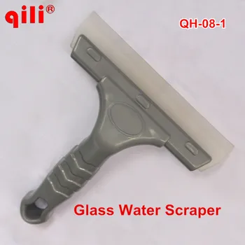 

300pcs Qili QH-08-1Water Glass Scraper Tool Water Wiper Scraper Blade Scraper Water Tool Blade Cleaner Mirror Window Cleaning