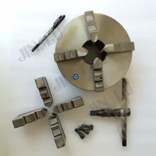 4 челюсти машины Инструмент k12-160 патрон для токарного станка с ручным управлением