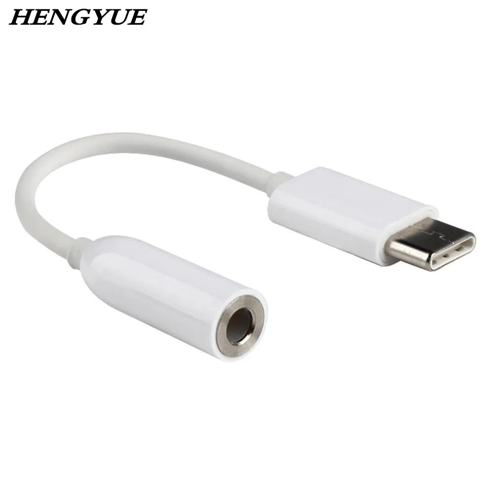 Type C To Audio Port Adapter Cable 3 5mm Earphones Headphones to Type C 