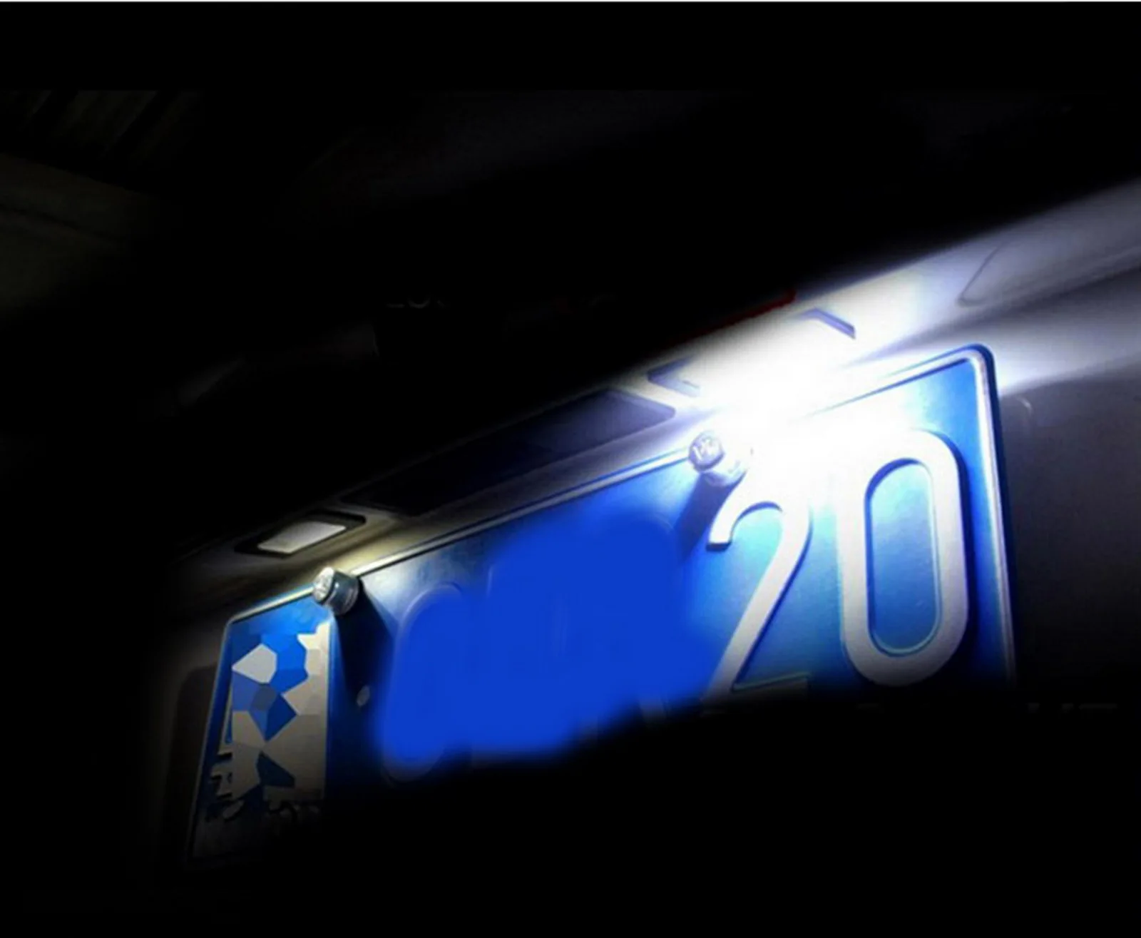 Светодиодный светильник номерного знака ANGRONG Xenon Canbus для Volvo V50/60/70 S40/60/80