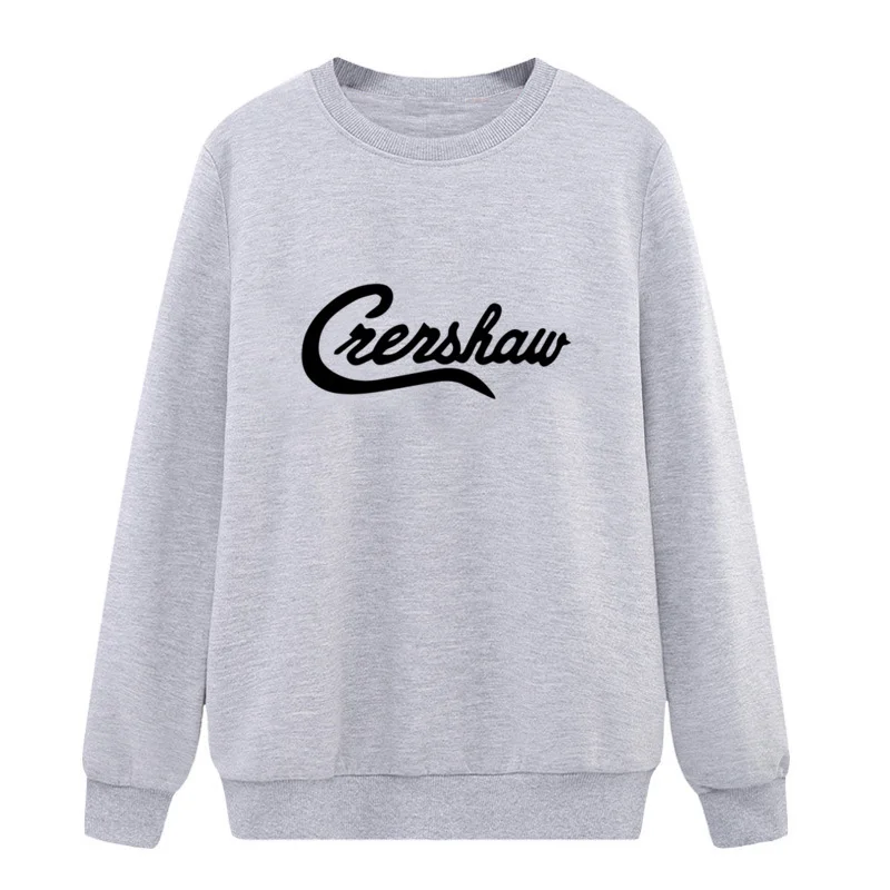 1 Для Мужчин's толстовки Nipsey Hussle Crenshaw Crewneck пуловер с длинным рукавом хип хоп Рэп женская одежда S-XXXL - Цвет: 1