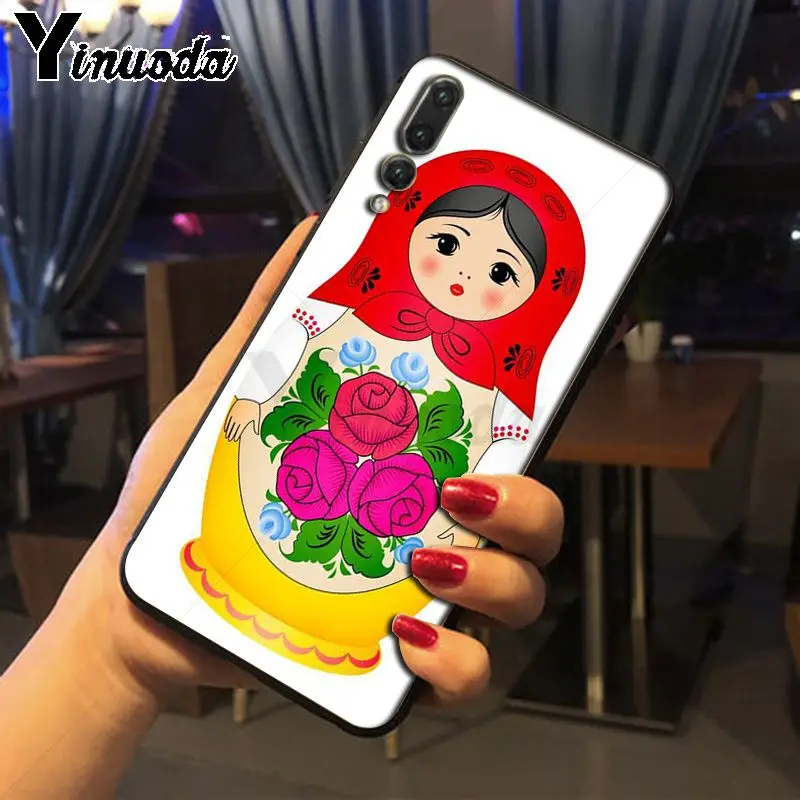 Cute Russian Dolls Pattern Matryoshka