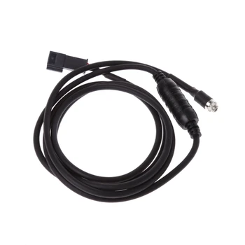 

AUX Audio Input Adapter Female 3 pin Cable For BMW E39 E53 E46 X5 BM54 16:9 CD