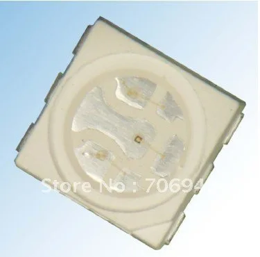 2000 шт. 5060 smd rgb светодиодный Диод