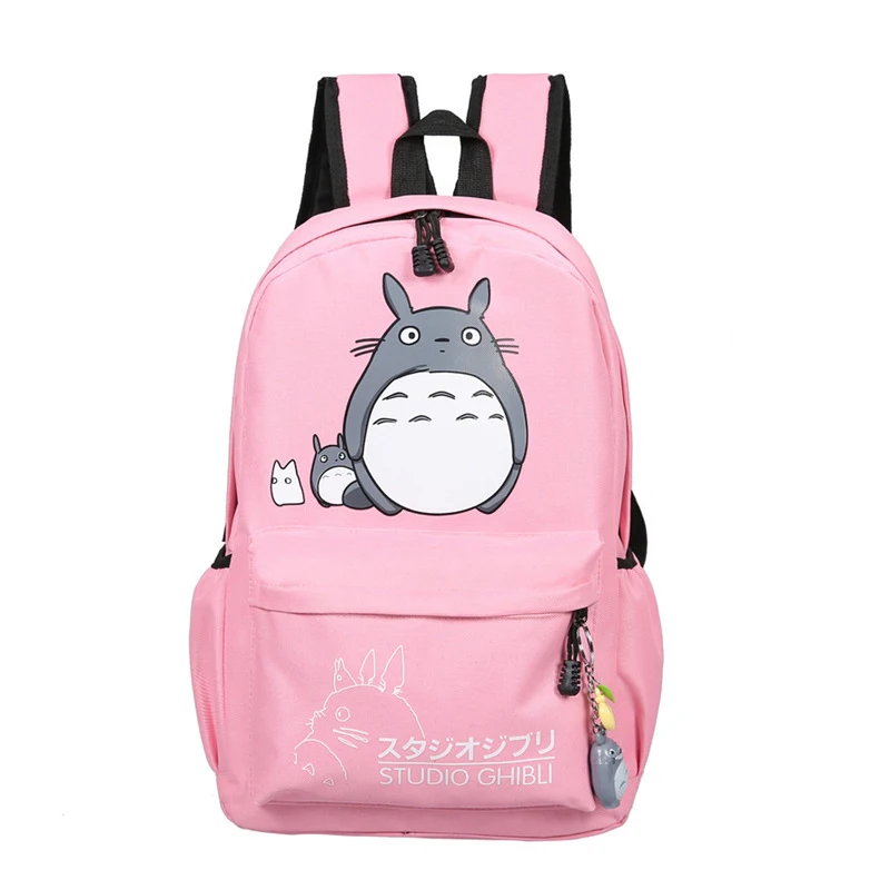 Totoro Backpack Men Women Travel Softback Canvas Bags Mochila Girls Boys Teenagers School Space Notebook Female Bag BP0159 (4)