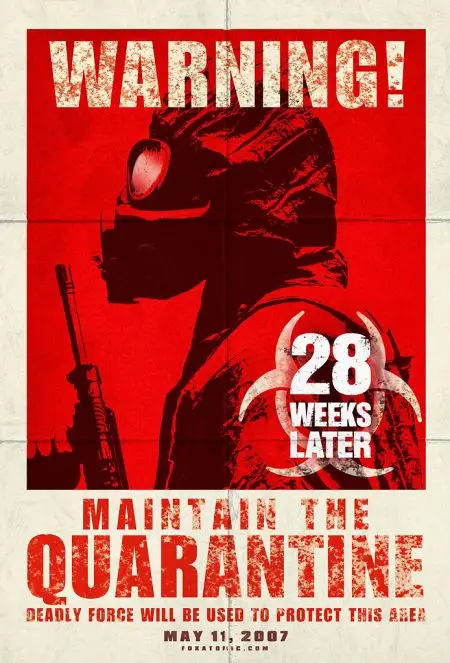 28 недель спустя (2007) фантазия фильм Винтаж Ретро декоративный плакат DIY настенные