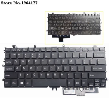 

New english laptop keyboard for SVF11N Series SVF11 SVF11N14SCP SVF11N15SCP SVF11N15SCS keyboard US layout without frame
