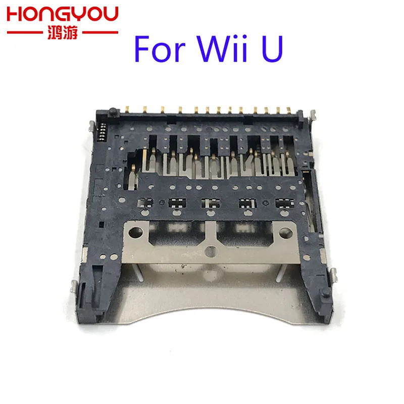 5Pcs Original For WIIU Console Repair Parts SD Card Slot for Wii U