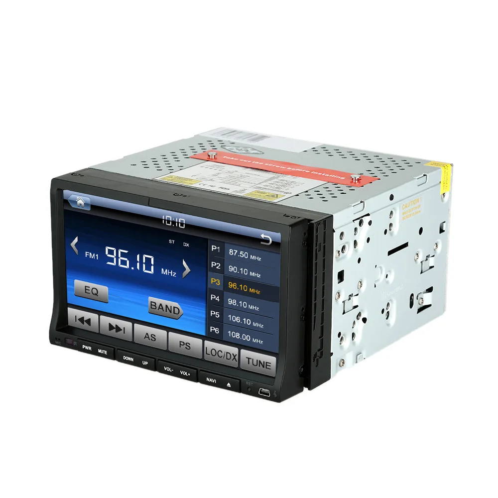 Clearance 7"inch 2 Din HD Touch Screen DVD Car Stereo Player BT FM AM Radio CD MP3 WMA VCD Steering Wheel Control 4