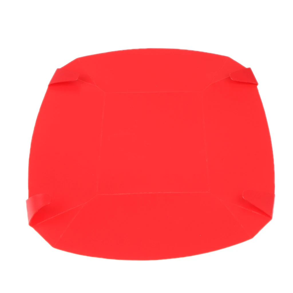 Foldable Camping Tableware Set Bowl Plate Cup Travel Kit Chopping Board Red Eco-friendly Outdoor Tablewares Travel Accessories
