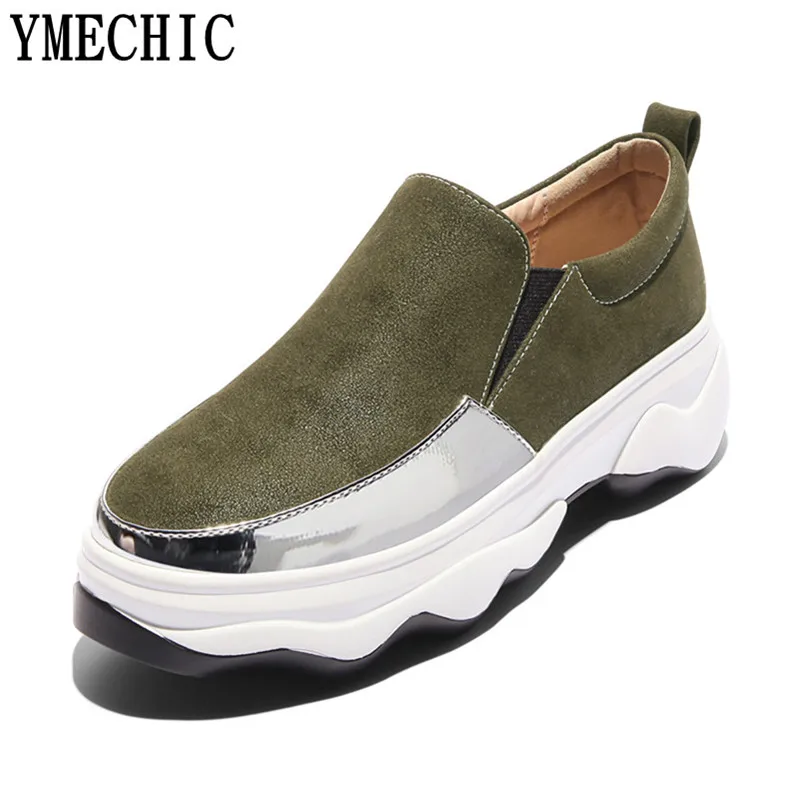 YMECHIC 2018 Ladies Black Green Large Size Casual Women