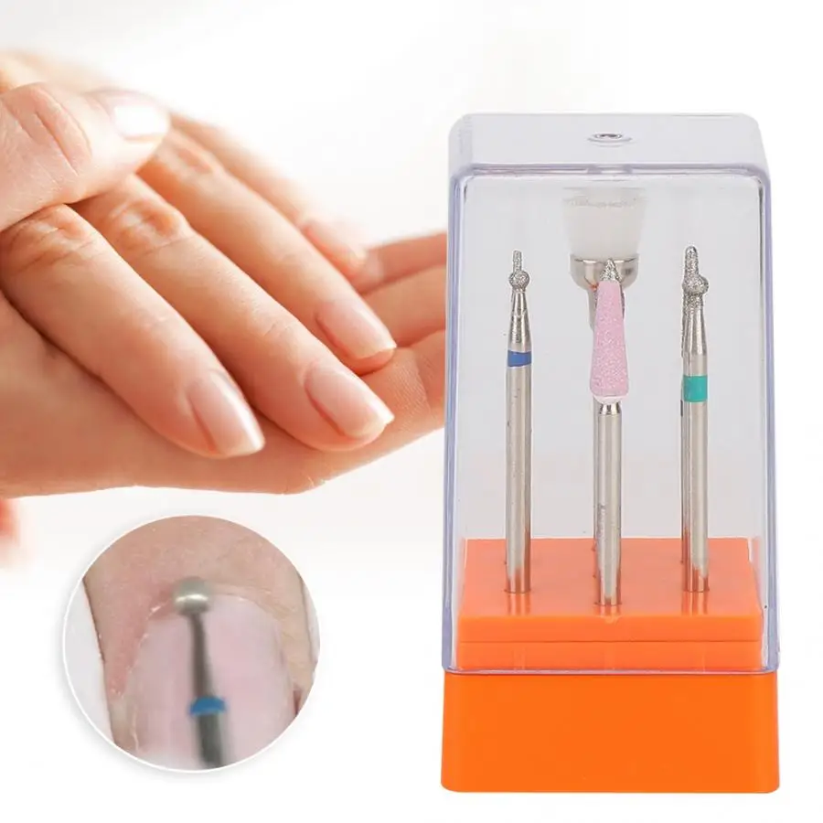 Professional Nail Drill Bits Set Manicure Pedicure Nail Polishing Machine Accessory