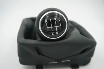 

free Shipping For 2002-2008 Volkswagen Polo 9N / 9N3 IV V 5-speed Gear Shift Knob Gaitor Boot Black V0025