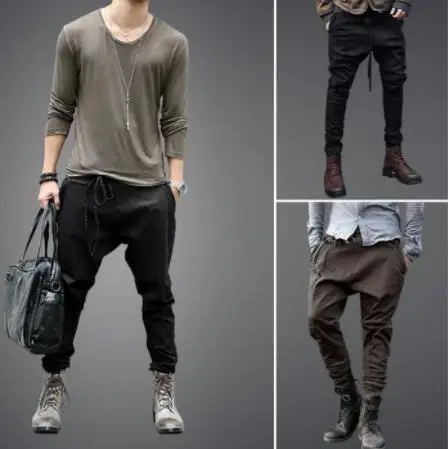 3XL Mens Vintage Costume Medieval Pants Renaissance Viking