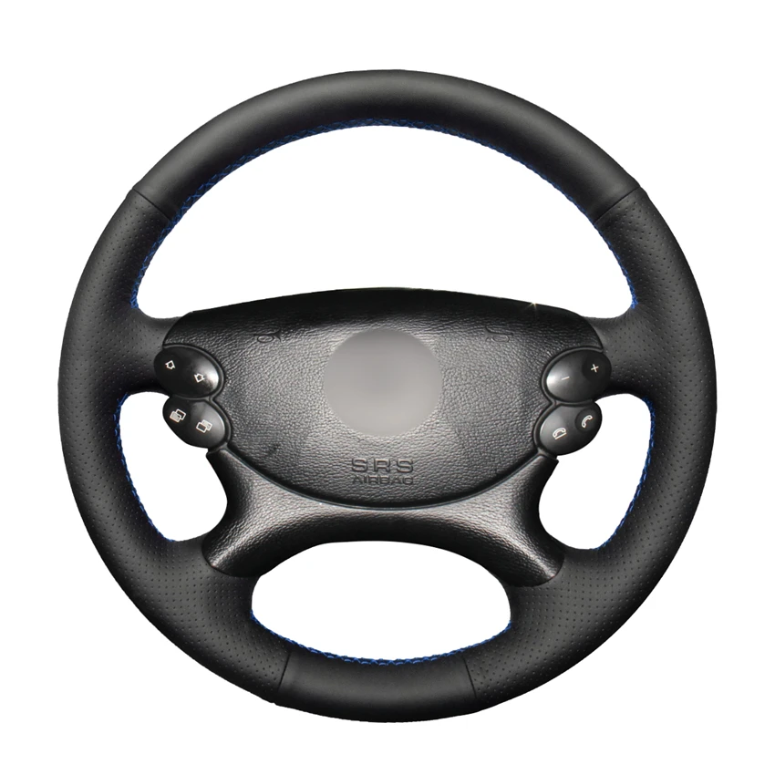 

DIY PU Artificial Leather Steering Wheel Cover for Mercedes Benz E-Class W211 E230 E280 E350 CLS-Class CLS350 CLS500