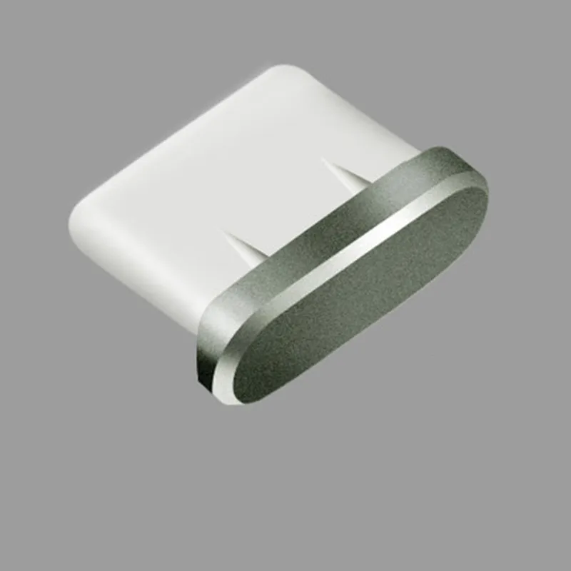 Алюминиевый сплав тип-c Противопылевой разъем типа c для мобильного телефона USB-C зарядное устройство для Xiaomi Mi5 mi6 huawei P9 P10 LETV Meizu htc