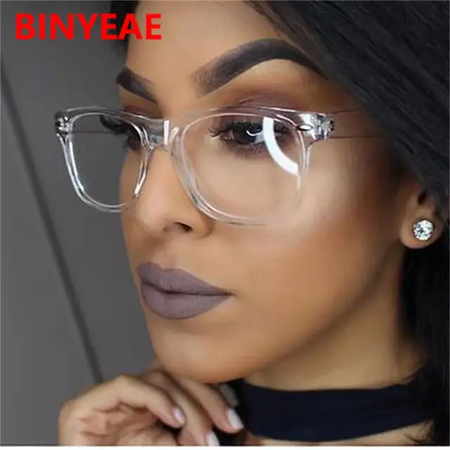 Square Eyeglass Frames Eyewear Clear Lens Men #39 s Spectacles Transparent Square Eyeglass Frames Eyewear Clear Lens Men #39 s Spectacles Transparent