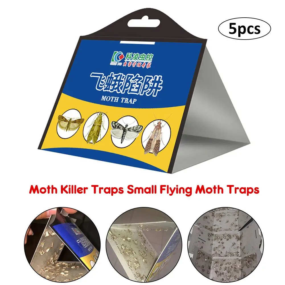 

5 Pieces Cockroach Moth Killer Drugs Small Flying Moth Traps Repeller Insect Ant Cockroach Killer cucarachas