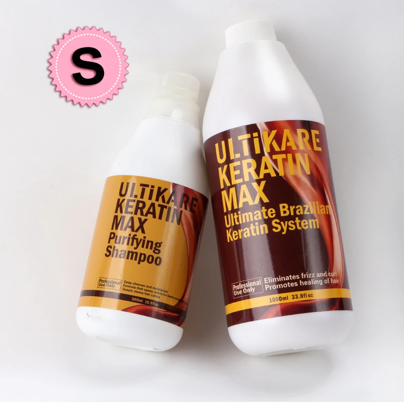 1000ml Chocolate Keratin Treatment 8 Formaldehyde+500ml Purifying