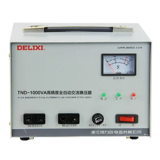 Однофазный стабилизатор напряжения TND 1KVA 1 кВт Бытовой Холодильник ПК 1000 Вт