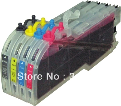 

free shipping LC39 LC60 LC975 LC985 Refillable ink Cartridge for Brothe DCP-J125/J315W/J515W/MFC-J265W/J410/J415W/J220