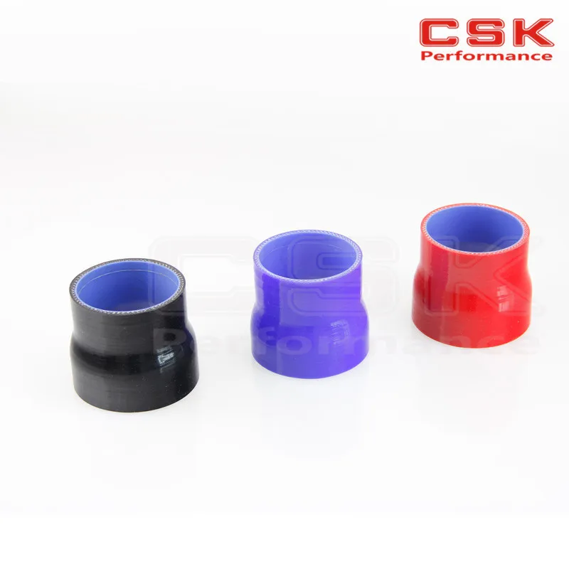 

3" to 3.5" Straight Reducer Silicone Turbo Hose Coupler 76mm - 89mm