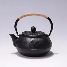 600 мл BPA бесплатно ручной работы Исин самовар чугунный чайник стеклянный керамический эмалированный чайник из глины эмалированный чайник Пуэр зеленый чай