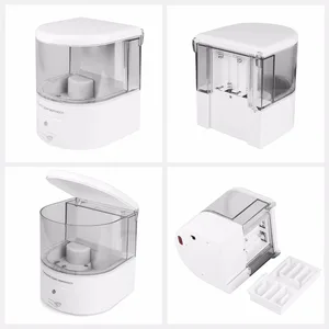 Image 4 - 600ml Wand Mount IR Sensor Touchless Automatische Flüssigkeit Seife Dispenser für Küche Bad Home Qualität Tropfen Verschiffen