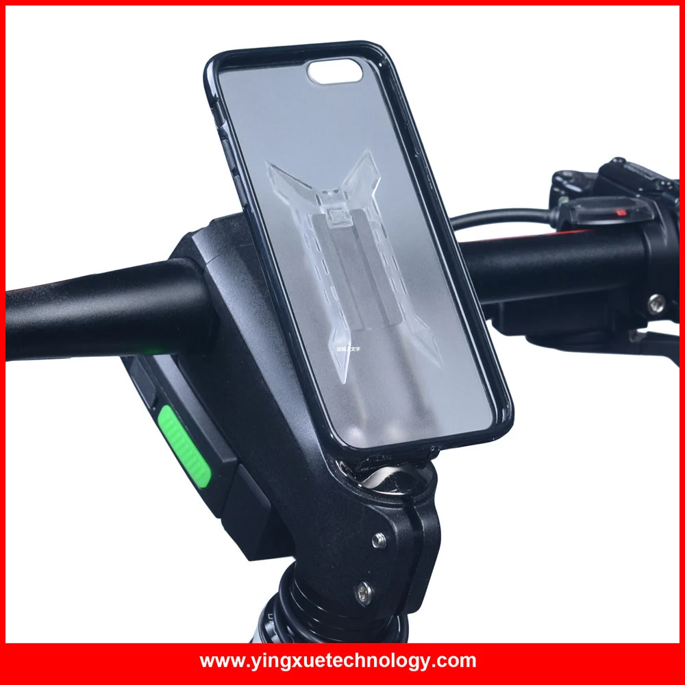 

Stem Cap Bike Mount phone Holder Bicycle Grip Clip Aluminum Alloy with 3M tape Clip Fit TPU PC Case for iPhone 5/5S/6/6plus/7/8