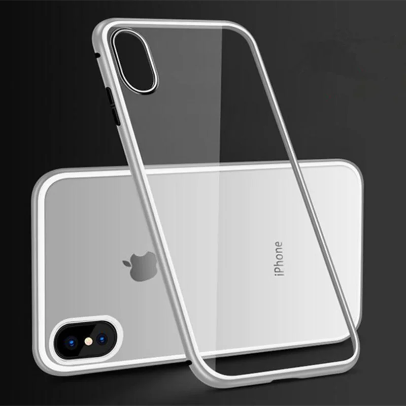 Built-in-Magnet-Case-for-iPhone-X-8-7-Plus-Clear-Tempered-Glass-Magnetic-Adsorption-Case.jpg_640x640 (4)
