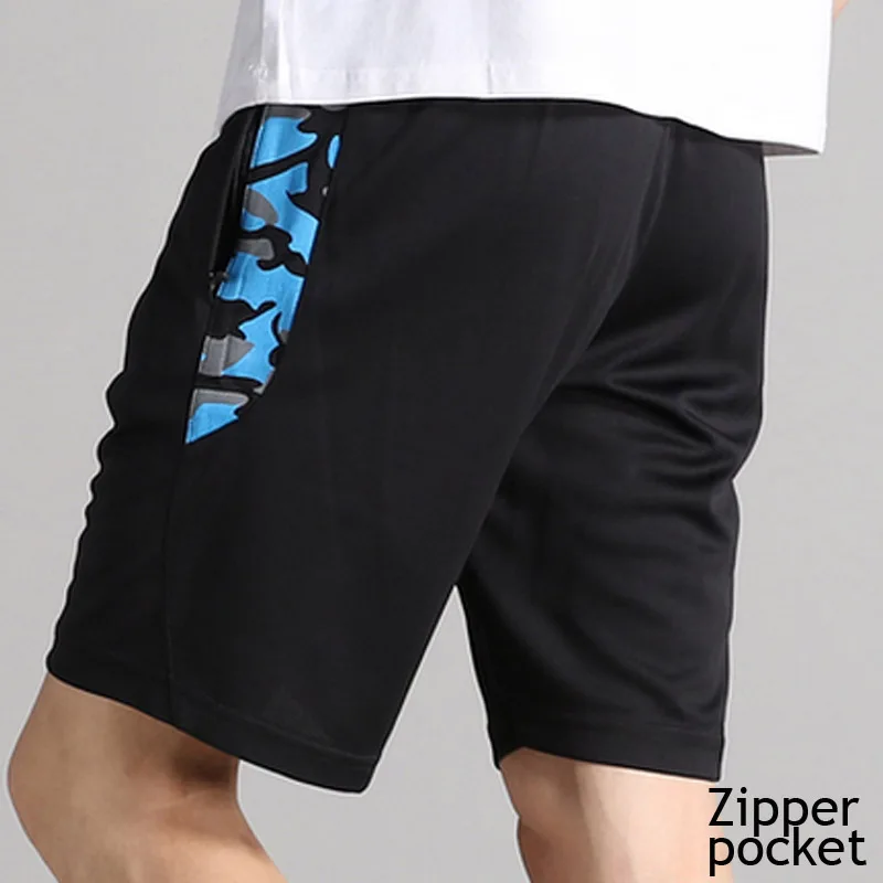 NEW 2019 Summer thin male fitness leisure thin shorts joggers quick-drying camouflage patchwork Zipper Pocket Shorts NEW 2019 Summer thin male fitness leisure thin shorts joggers quick-drying camouflage patchwork Zipper Pocket Shorts