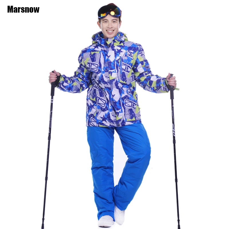 Ski set jacket and pants newest winter warm ski skiing snowboard 2