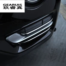4 шт. автомобильный Стайлинг из нержавеющей стали передний нижний противотуманный светильник, накладка, аксессуары, наклейки для BMW X3 F25 X4- лет