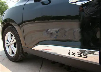 

2010-2013 ix35 High quality ABS Chrome body side moldings side door decoration,Free shipping