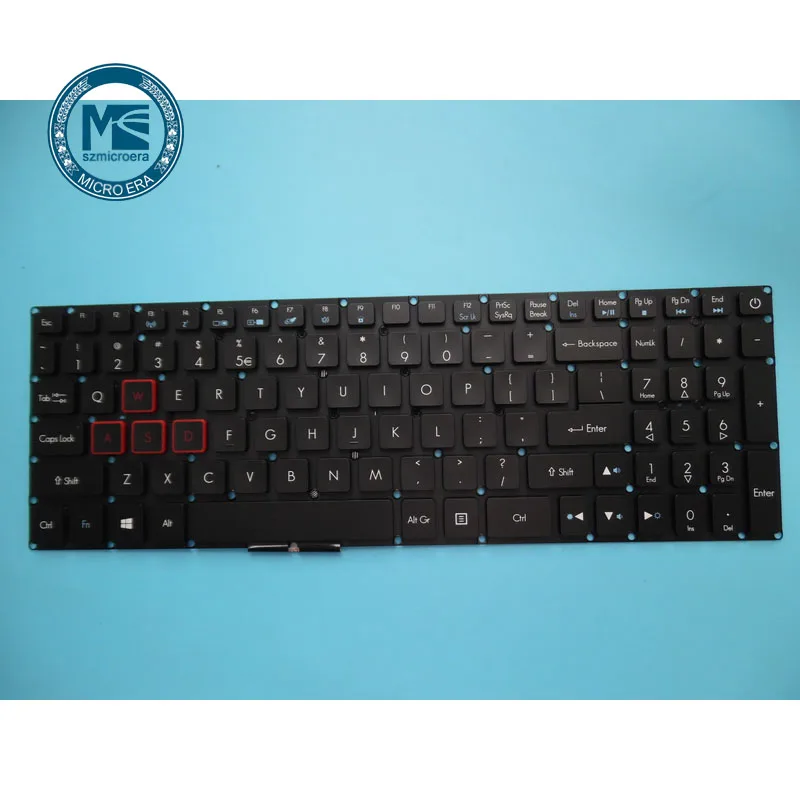 Новая клавиатура для ACER Nitro 5 AN515-51 41 VX15 VX5-591 с подсветкой US layout