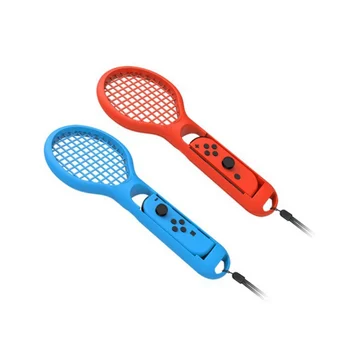 

Somatosensory Tennis Racket 2pcs Controller Grips Handle For Nintendo Switch NS Console Holder High dustproof Handle