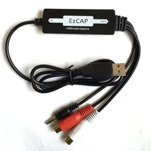 Новинка USB 2,0 аудио Grabber устройство, RCA3.5 стерео, convet аналоговый аудио WMA, MP3 формат для Портативный плеер