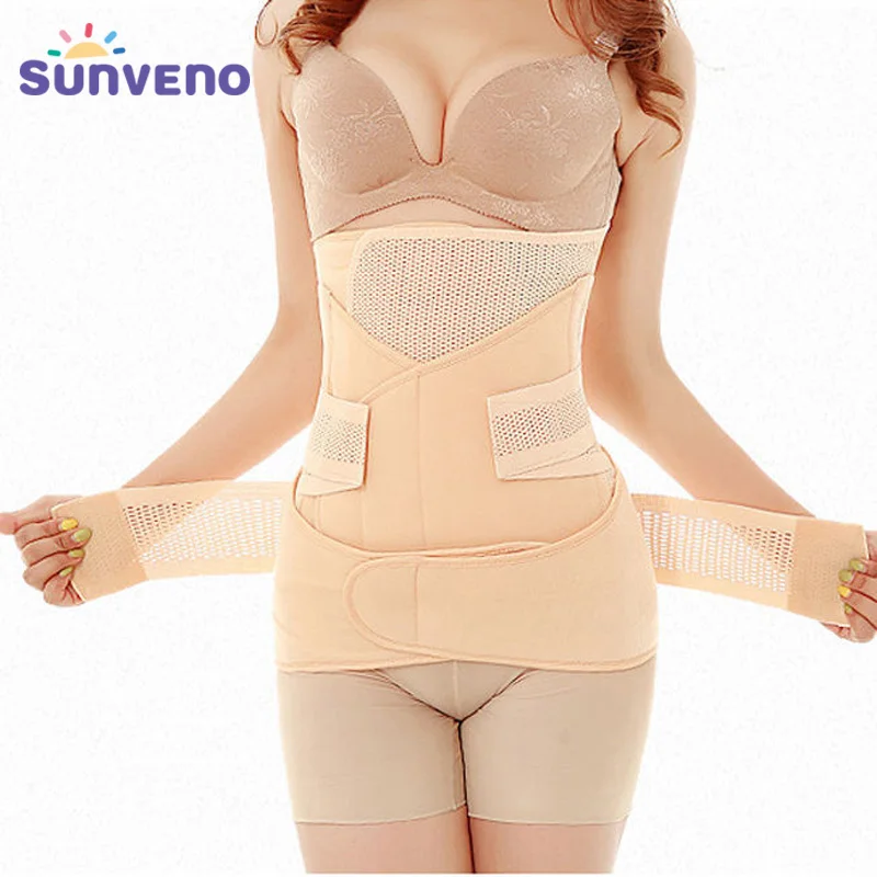 

Sunveno maternity shapewear 3 in1 Belly/Abdomen/Pelvis Postpartum Belt Body Recovery slim Shapewear Belly Bands Trainer Corset