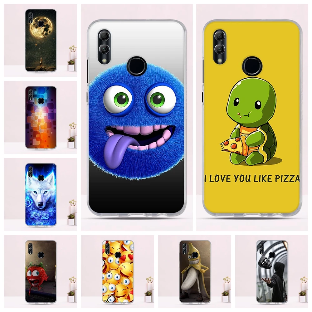 

For Huawei Honor 10 Lite Case Cover Soft Silicone Protective Back Cover For Huawei P Smart 2019 / Honor 10 Lite Cover Phone Case