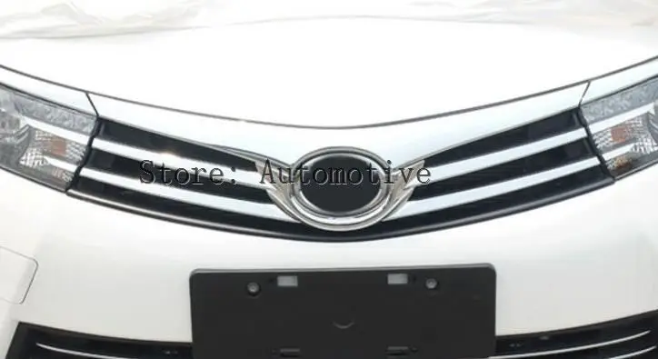 

Новый дизайн! Крышка с эмблемой переднего гриля для Toyota Corolla 2014 2015