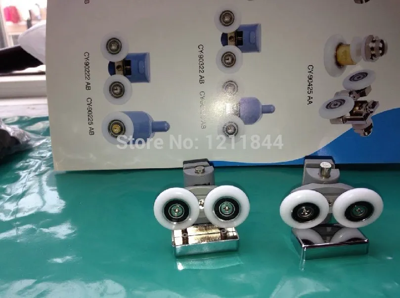 Дверные колеса для душевой кабины внешний диаметр 27 мм|door lock installation kit|door numberdoor