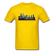 Free Shipping Christmas Street T Shirts New York City Buildings Graphic T-Shirts Yellow Fashion Short Sleeve Clothing Shirt Free Shipping Christmas Street T Shirts New York City Buildings Graphic T-Shirts Yellow Fashion Short Sleeve Clothing Shirt
