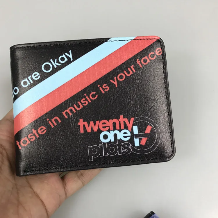 Отряд Самоубийц Twenty One Pilots Назад в будущее Короткие Кошельки аниме держатель для