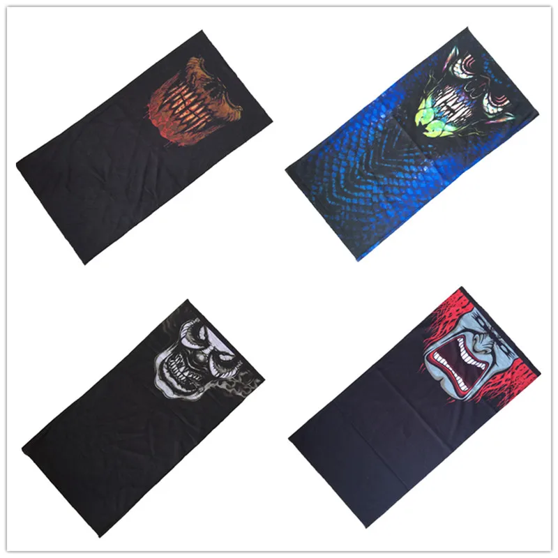 

Multifunction Magic Sport Punk Cool Bandana Bicycle Motorcycle Scarf Headband Variety Turban Hood Magic Veil Head Skull Scarf