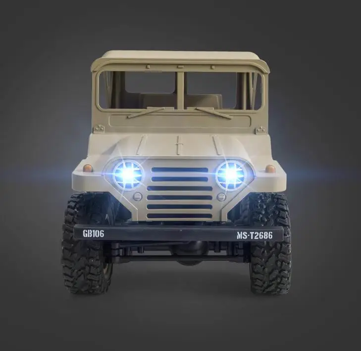 1/14 4WD пульт дистанционного управления 4X4 внедорожный автомобиль jeep 2,4 GHZ rc военные грузовики электромобиль