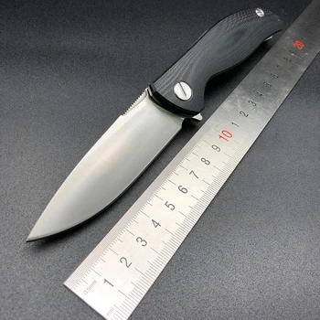 

ZZSQ F3 EVO Folding Knife G10 Handle Tactical Hunting Survival Pocket Flipper Knives Combat Camping EDC Tools With Ball Bearing