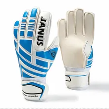 JANUS профессиональные футбольные перчатки вратаря+ защита пальцев уплотненный латекс футбольные вратарские перчатки