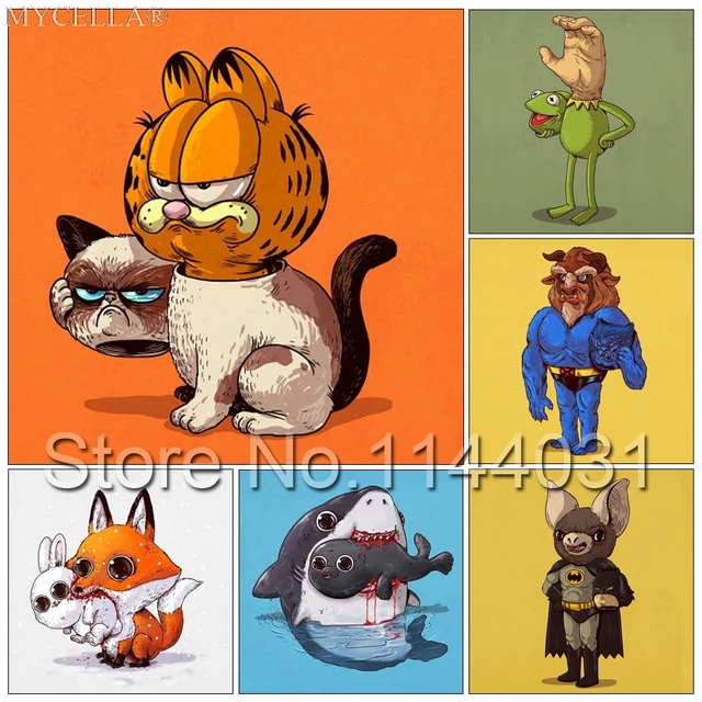 diamond embroidery animals food chain diy diamond painting predator